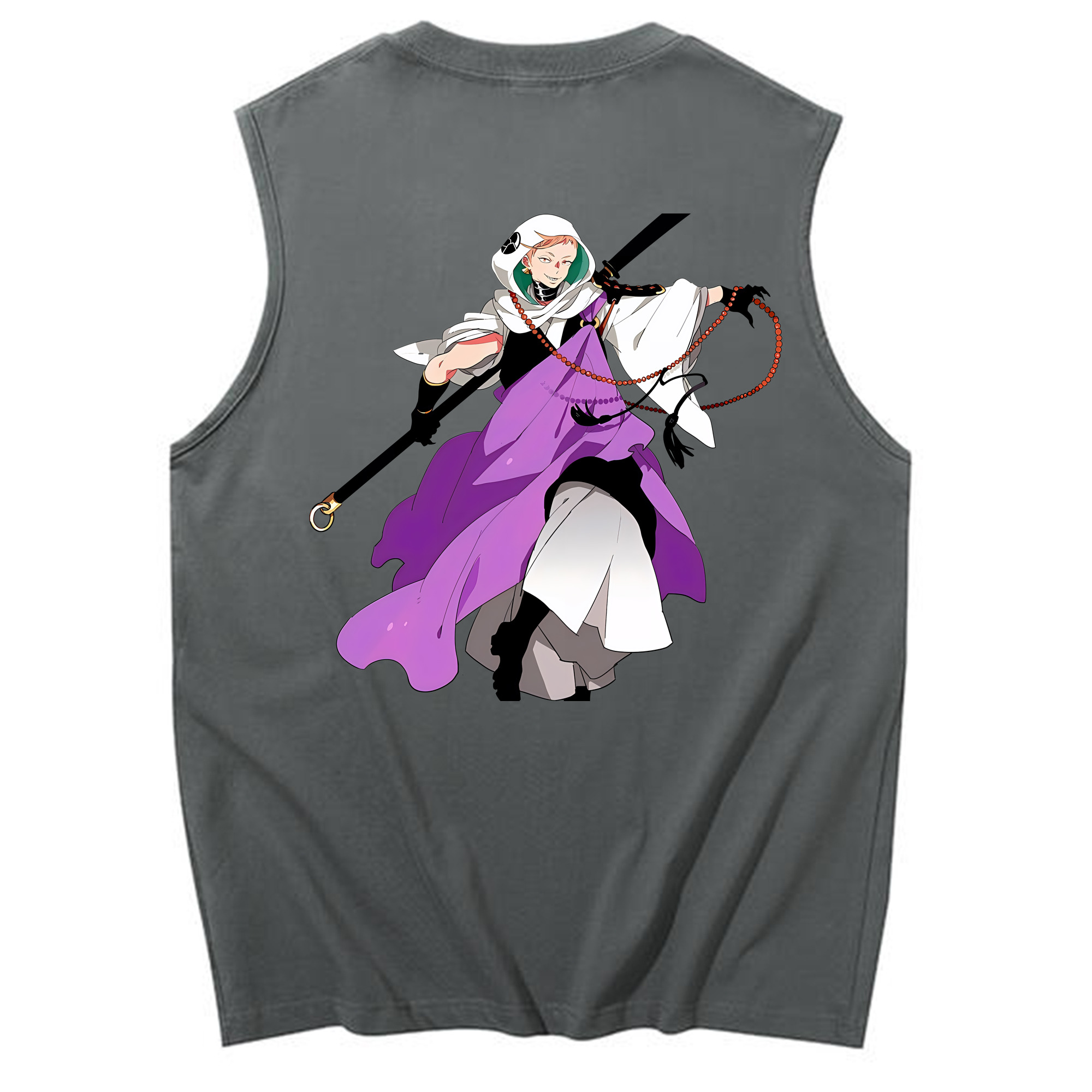 （画像用） 刀剣乱舞 Touken Ranbu コットン100％タンクトップ（背面プリント）